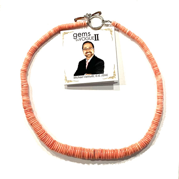 Gems En Vogue Jewelry Gems En Vogue Ii Graduated Pink Coral Necklace Poshmark